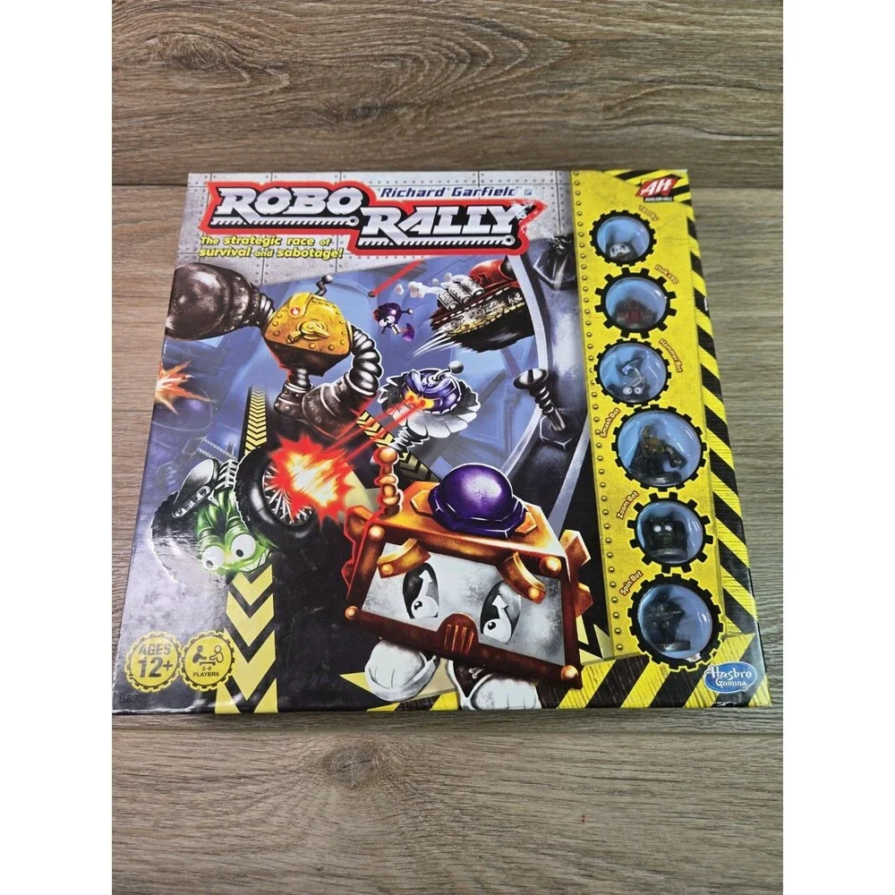 Avalon Hill Games Robo Rally Hasbro Strategic Board Game 2015